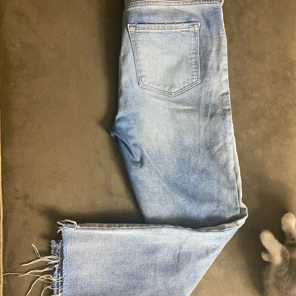 Loft women rough cuts jeans